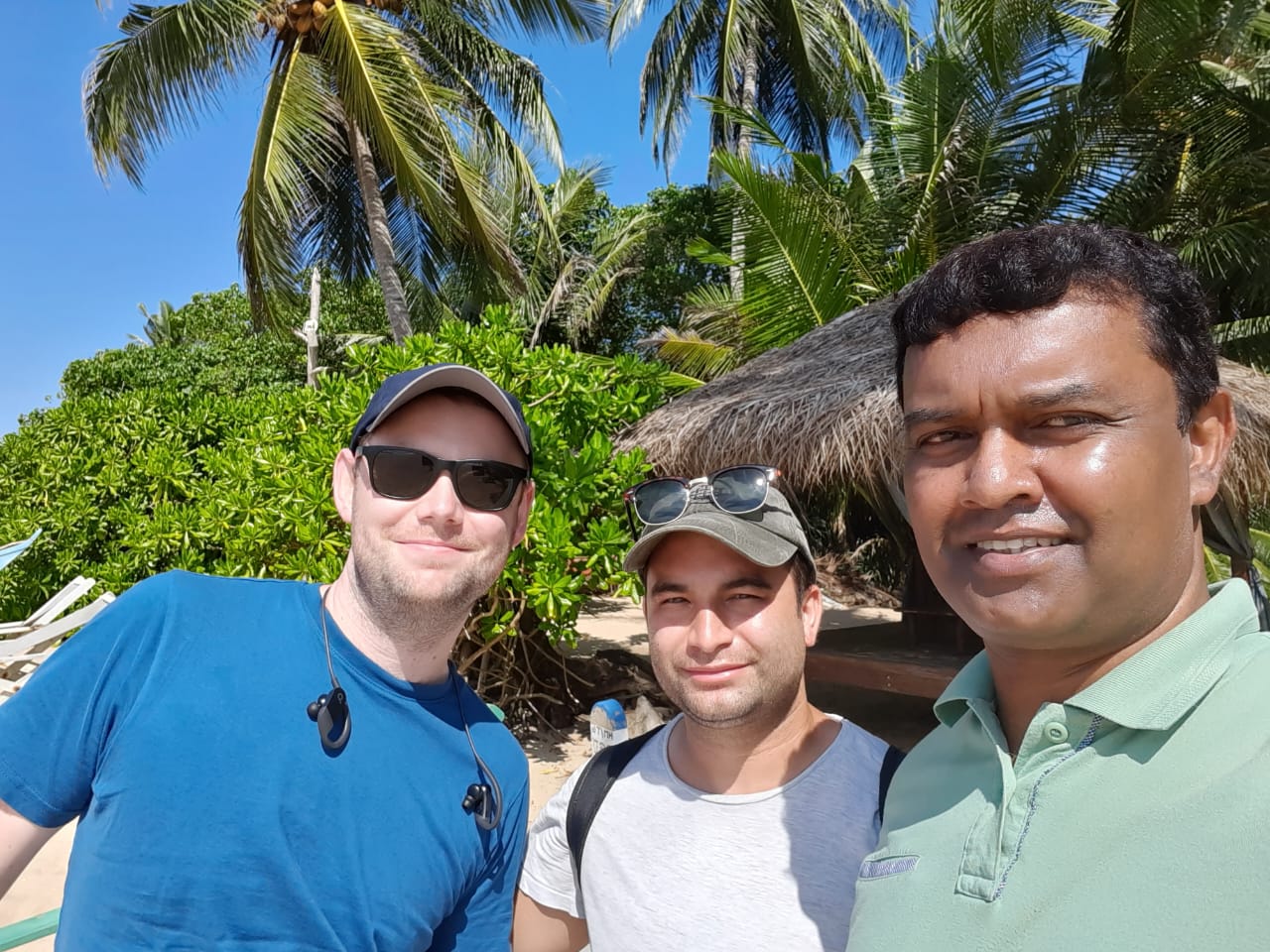 Tea pickers in the mountains of Sri Lanka