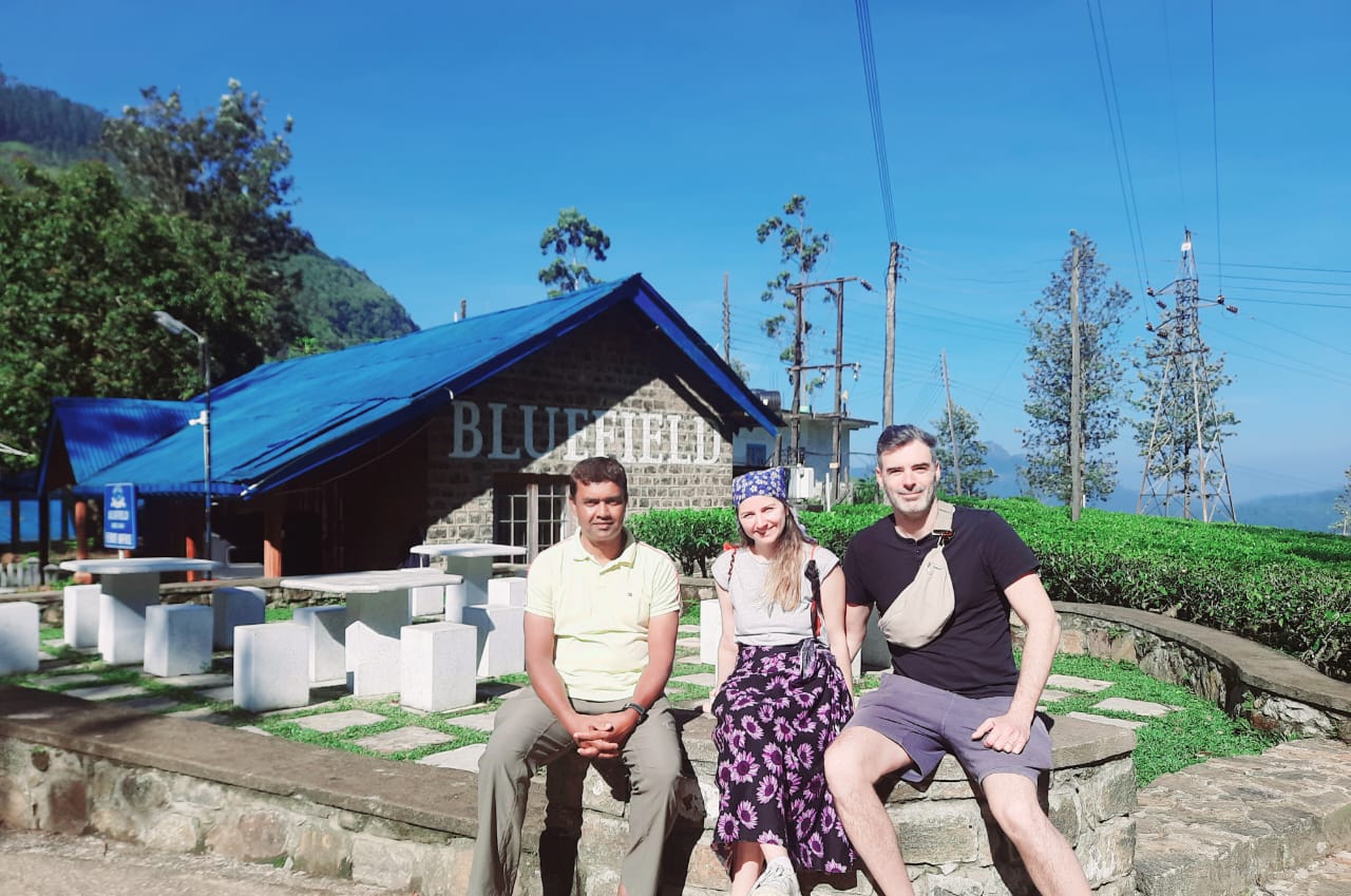 Tea drying process in Sri Lanka