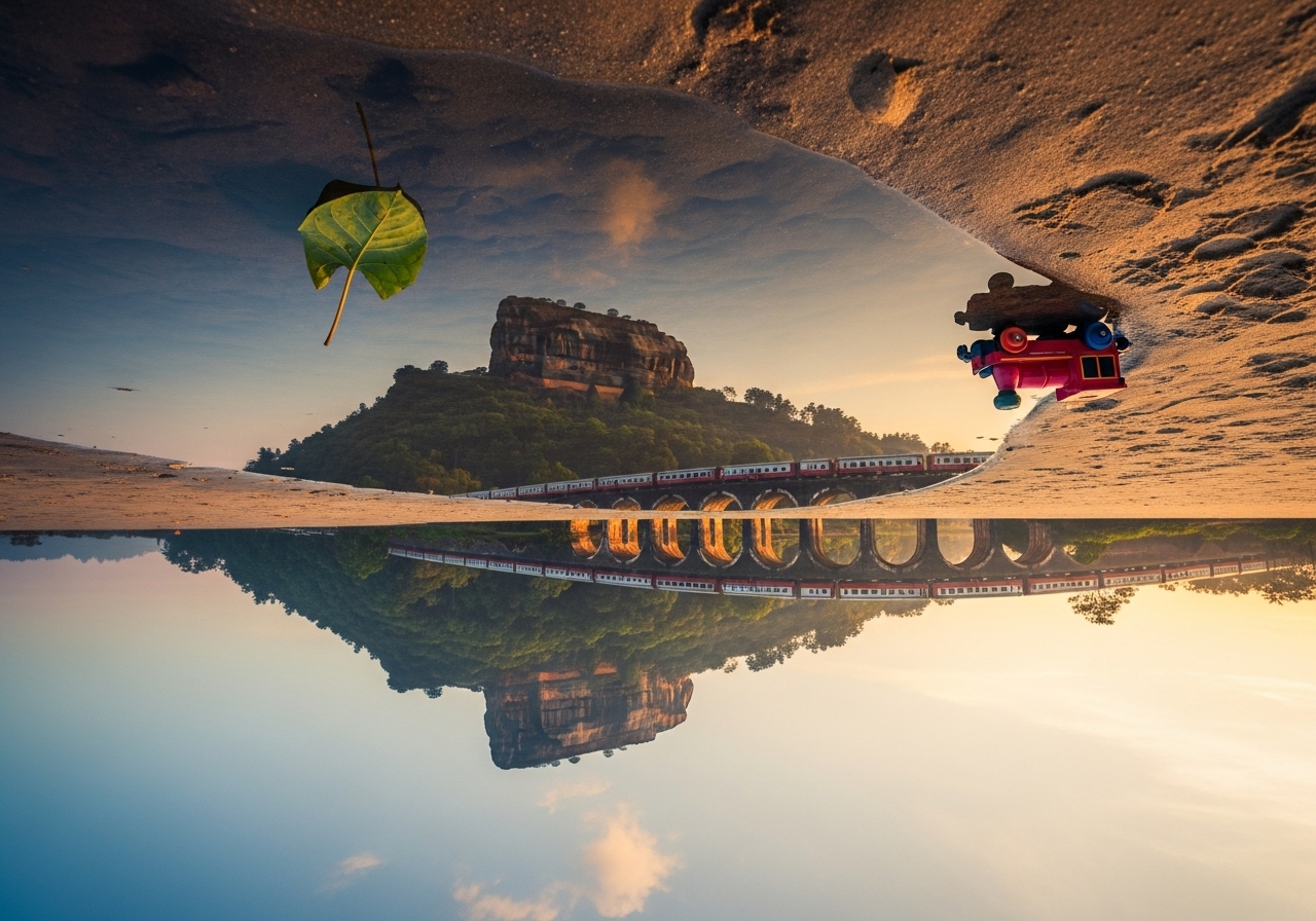 Multi Lanka Tours Team exploring Sigiriya Rock Fortress
